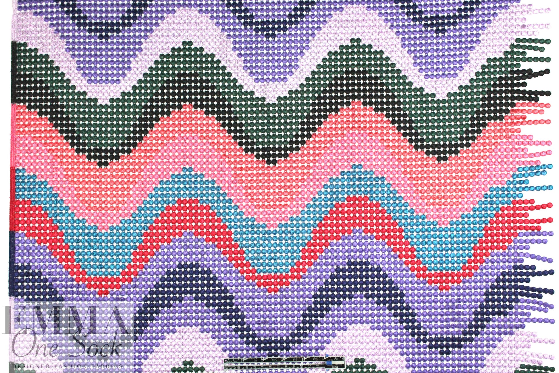 famous designer wavy bead guipure lace wide trim