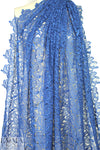 famous designer double scallop guipure lace - delft