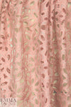 famous designer embroidered eyelet silk organza