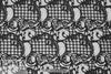 CA designer black lyrical graphic mesh lace 2.25 yd
