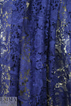 Monique Lhui11er floral guipure lace - sapphire