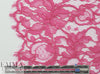 Solstiss French double scallop lace - hot pink
