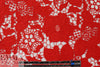 Monique Lhui11er floral guipure lace - red