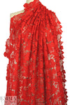 Monique Lhui11er floral guipure lace - red