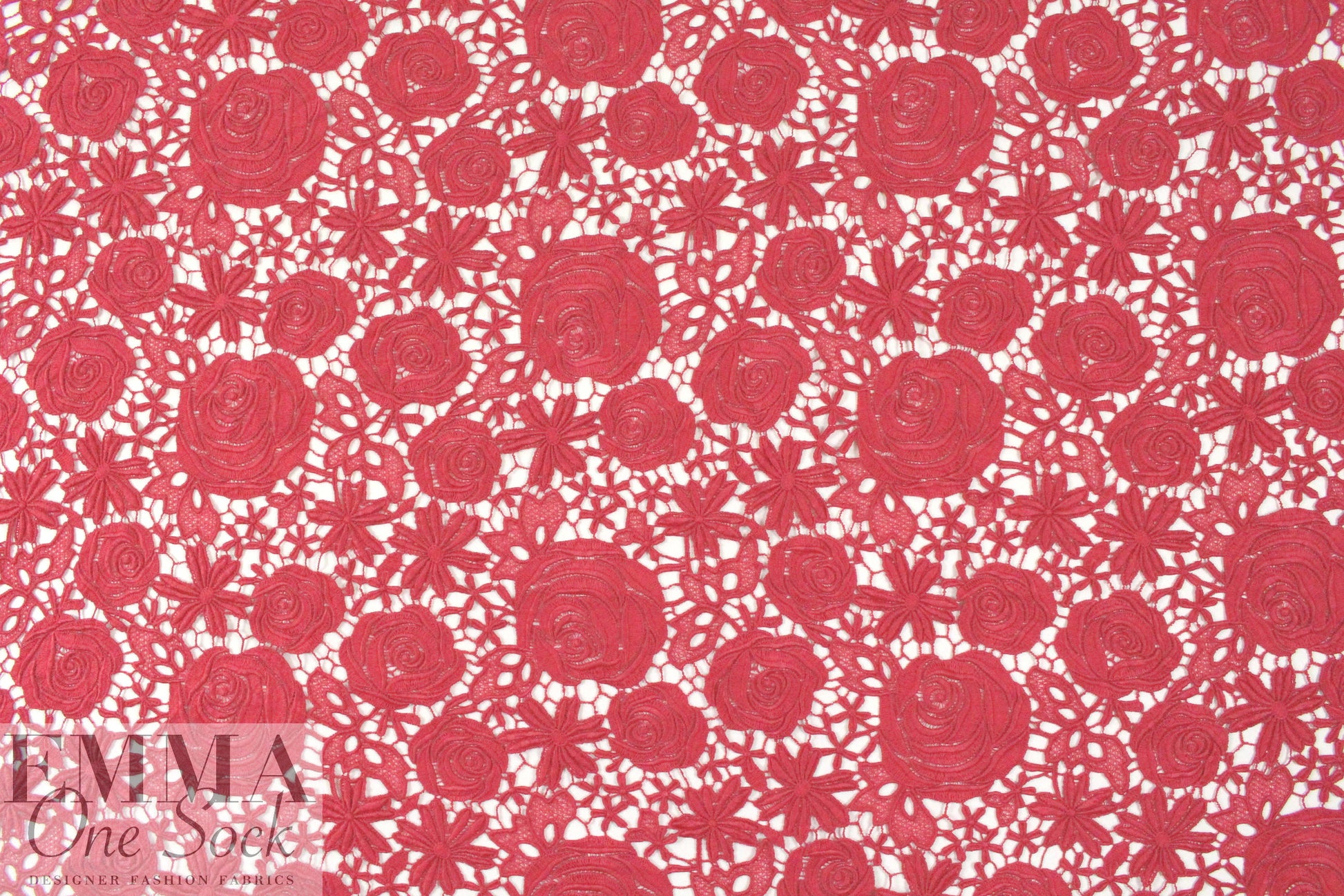 Monique Lhui11er floral guipure lace - rose