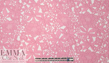 Monique Lhui11er floral guipure lace - pink