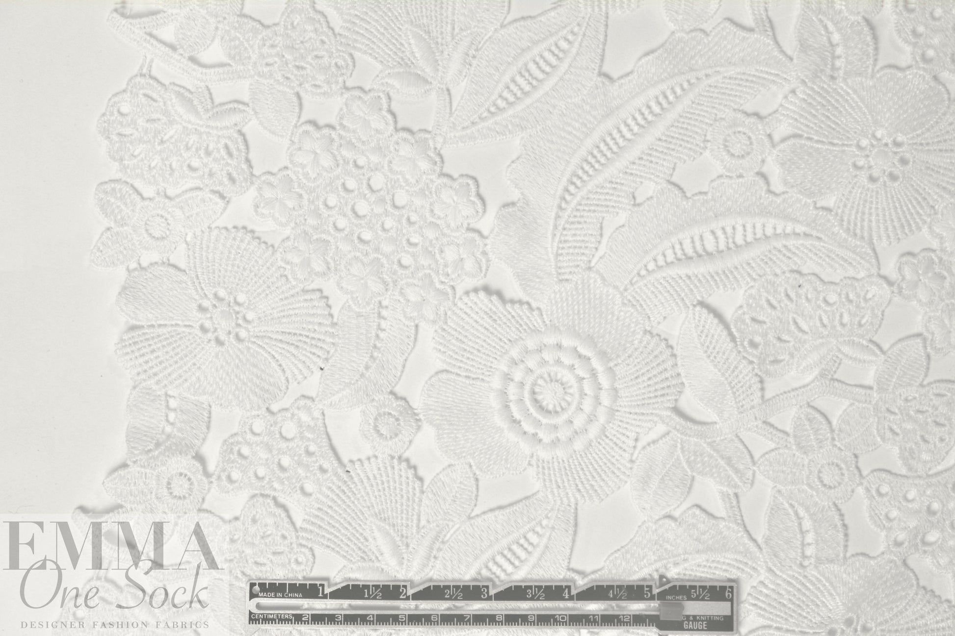 Monique Lhui11er floral guipure lace - white no. 2