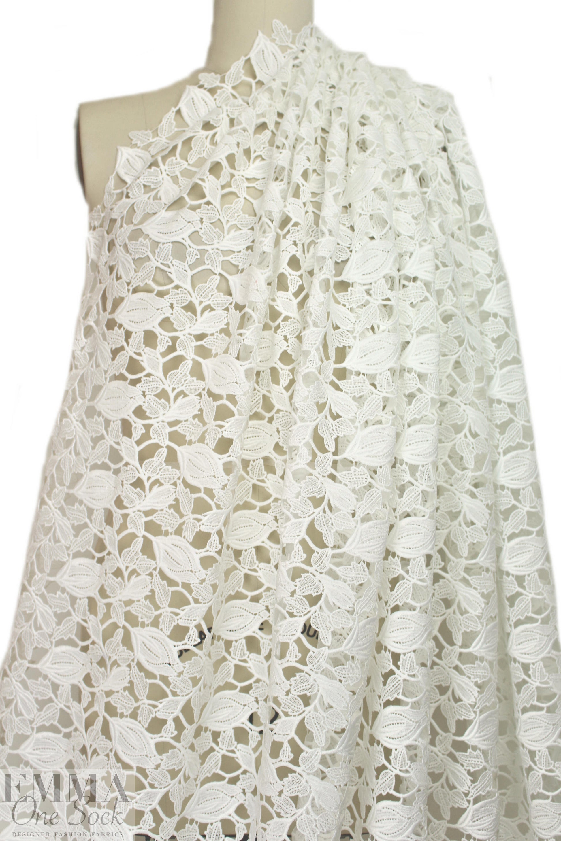 Monique Lhui11er floral guipure lace - white no. 3