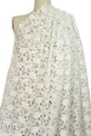 Monique Lhui11er floral guipure lace - white no. 3 1.5 yd