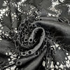 M. Lhui11ier 'black ivy' double scallop guipure lace 1.75 yd