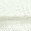 Italian varying lace wool sweater knit - ivory 1.875 yd