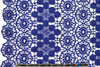 Tah@ri double scallop lace - liberty blue