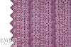 Trin@ Turk re-embroidered lace - fuchsia