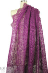 Trin@ Turk re-embroidered lace - fuchsia