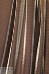 Italian bronze metallic viscose lame' knit .75 yds