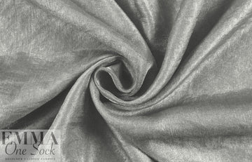 CA designer silver sparkle drapey woven