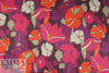 Trin@ Turk floral printed 'laser cut' poly knit 1.75 yd
