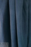 medium-light weight tumbled linen - marine 1.25 yds