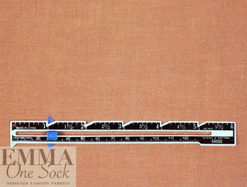medium-light weight tumbled linen - dusty apricot 1.75 yd