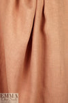 medium-light weight tumbled linen - dusty apricot 1 yard