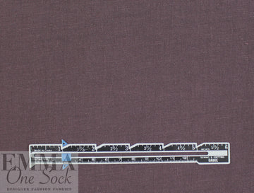 medium-light weight tumbled linen - raisin 1.75 yd