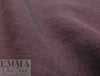 medium-light weight tumbled linen - raisin 2.5 yd