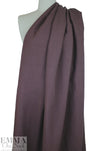 medium-light weight tumbled linen - raisin .75 yds