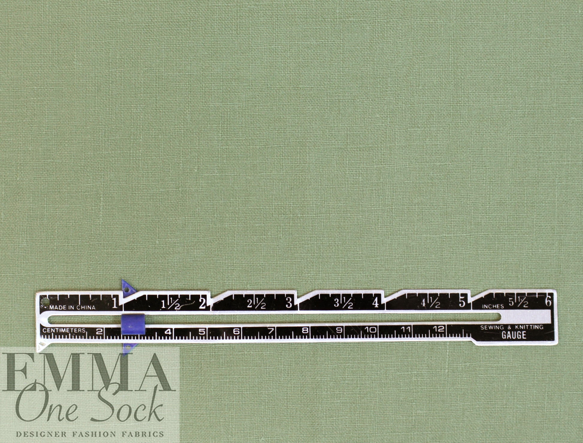 medium-light weight tumbled linen - eucalyptus .75 yds
