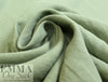 medium-light weight tumbled linen - eucalyptus 2 yd