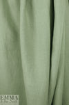 medium-light weight tumbled linen - eucalyptus .75 yds