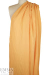 medium-light weight tumbled linen - orange sorbet