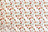 'valentea' cotton lawn - red/green/white 2.875 yds