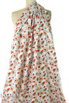 'valentea' cotton lawn - red/green/white 1.66 yd