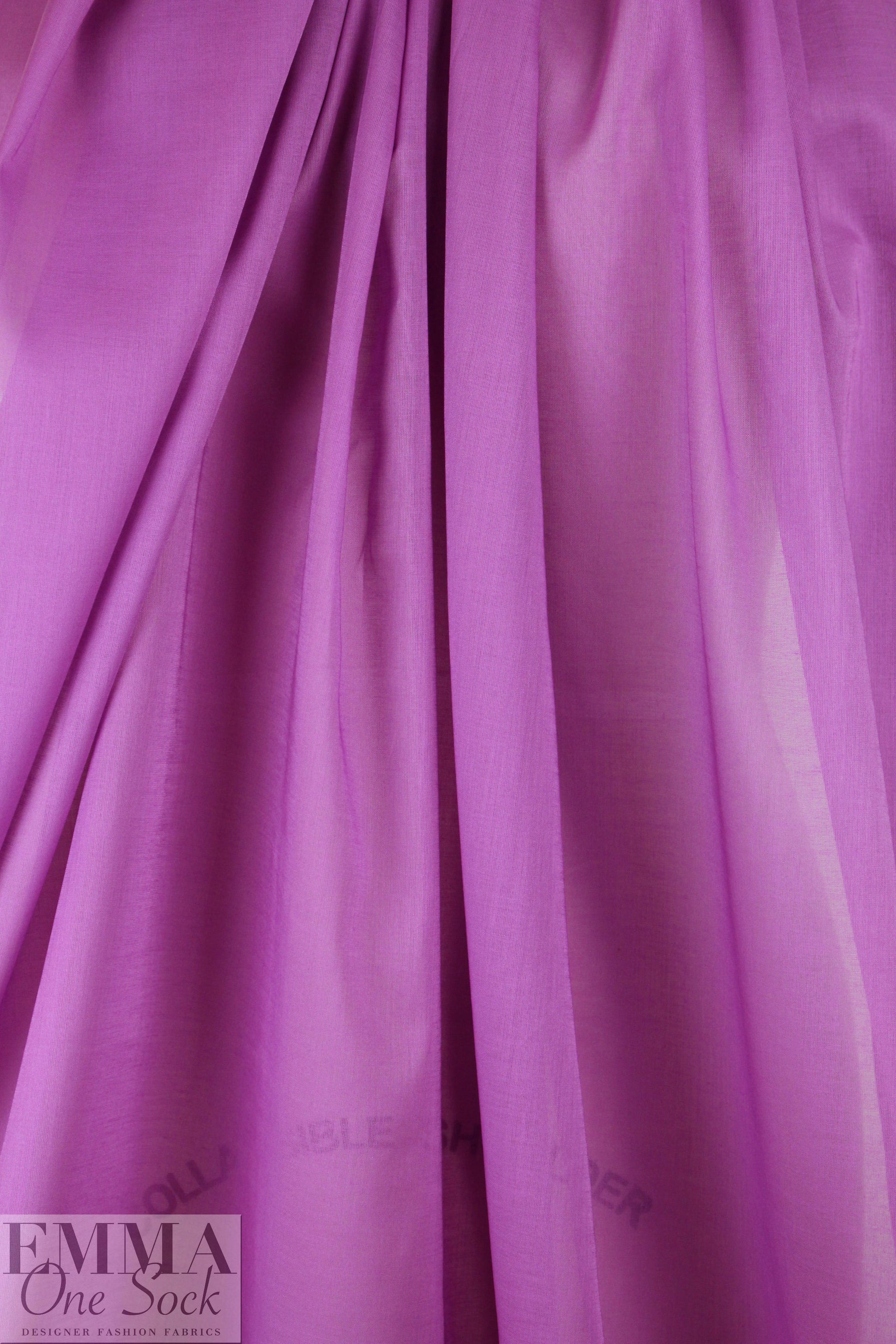 semi-sheer cotton lawn - violet