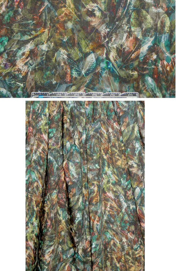 Liberty Art Fabrics: 'Lauren's Leaf-B' Tana lawn