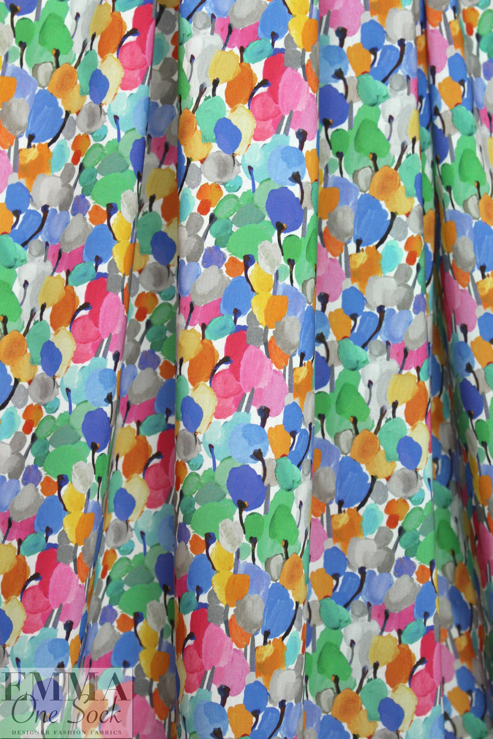 Liberty Art Fabrics: 'Tulip Fields - B' Tana lawn