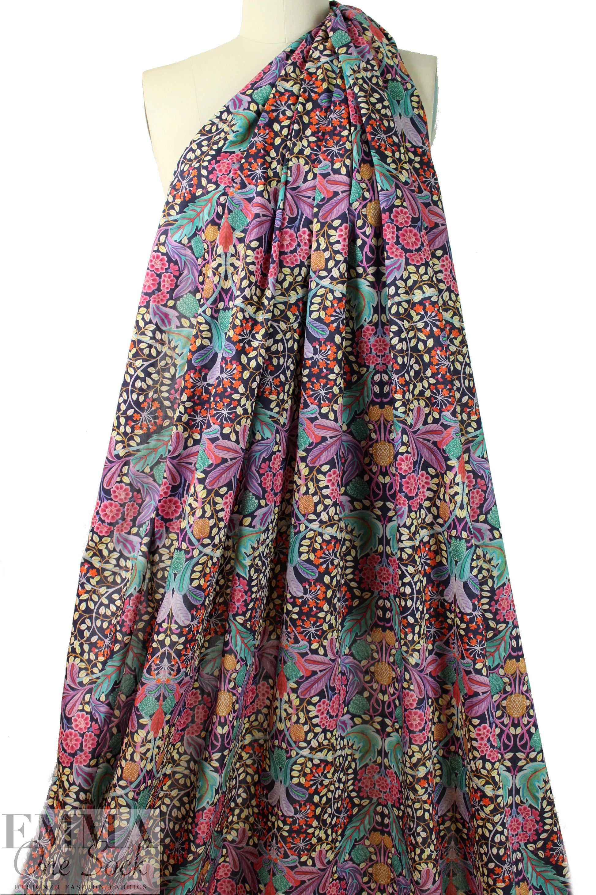 Liberty Art Fabrics: 'Elm House - A' Tana lawn