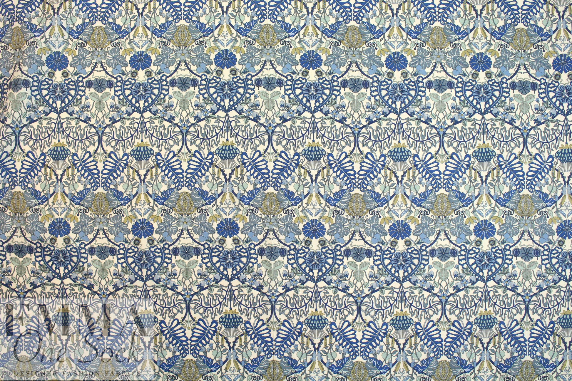 Liberty Art Fabrics: 'Morris' Allotment - C' Tana lawn 1 yard