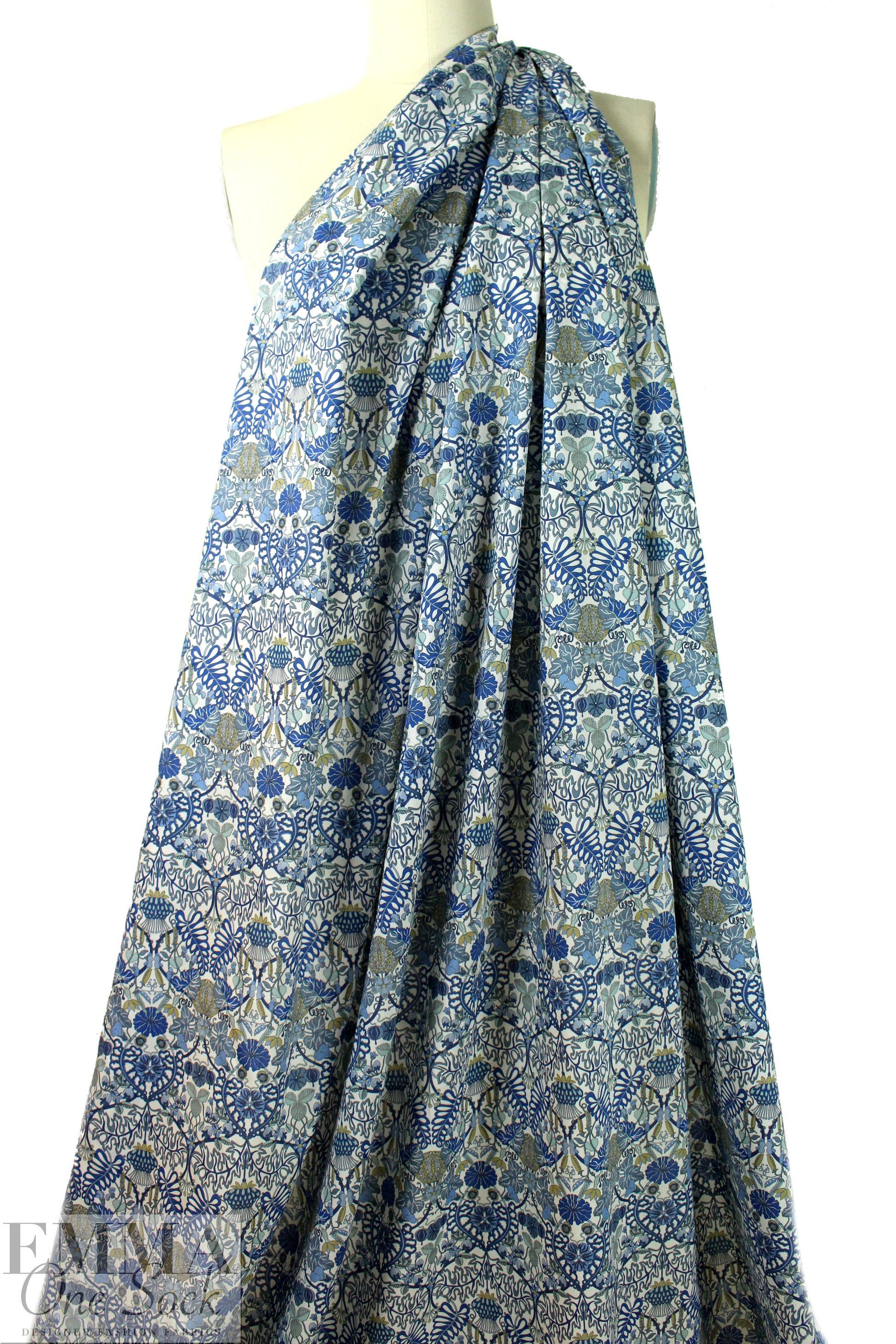 Liberty Art Fabrics: 'Morris' Allotment - C' Tana lawn