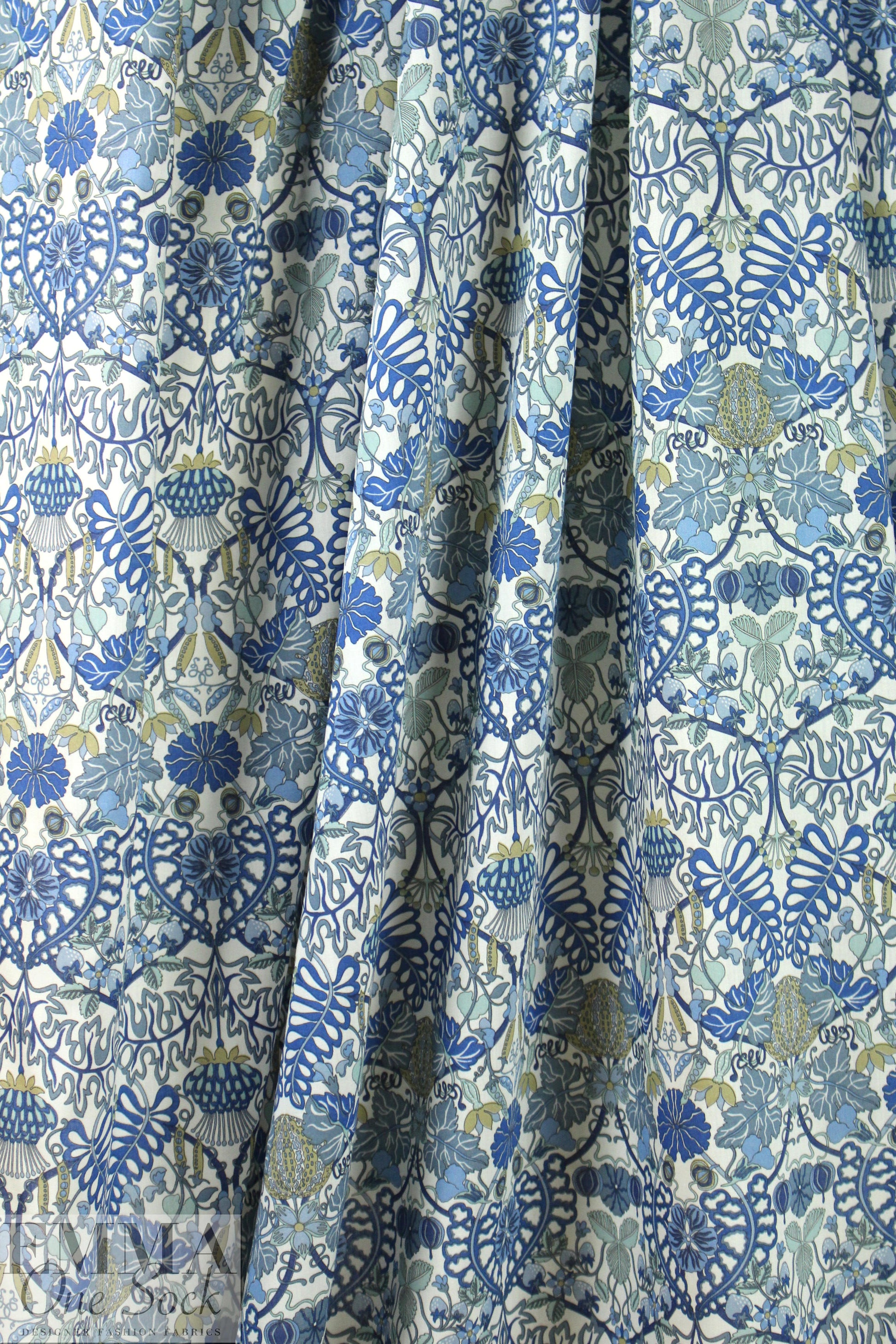 Liberty Art Fabrics: 'Morris' Allotment - C' Tana lawn