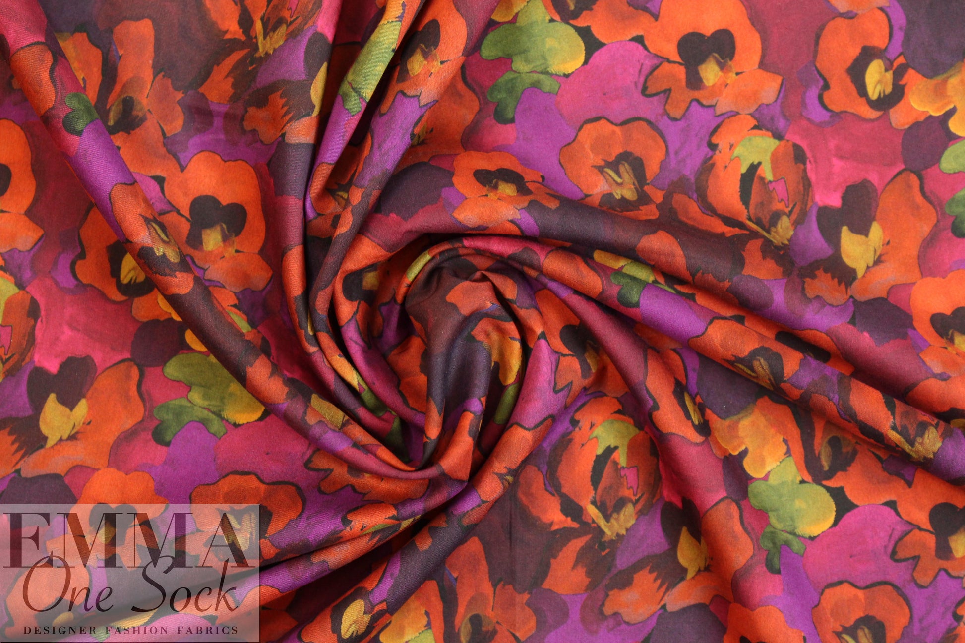 Liberty Art Fabrics: 'Jemma Rose - A' Tana lawn