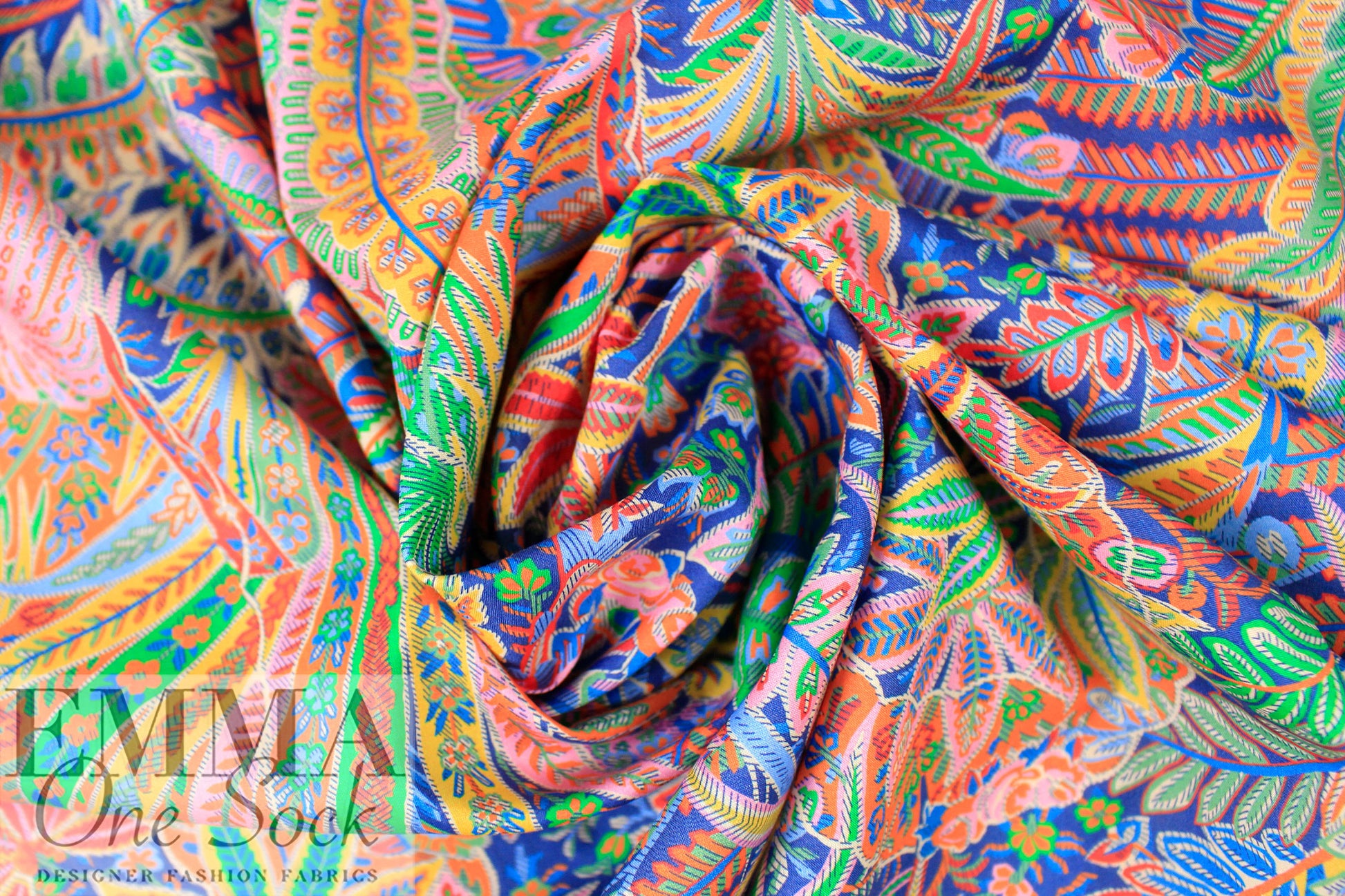 Liberty Art Fabrics: 'Adephi Voyage - B' Tana lawn 1 yard