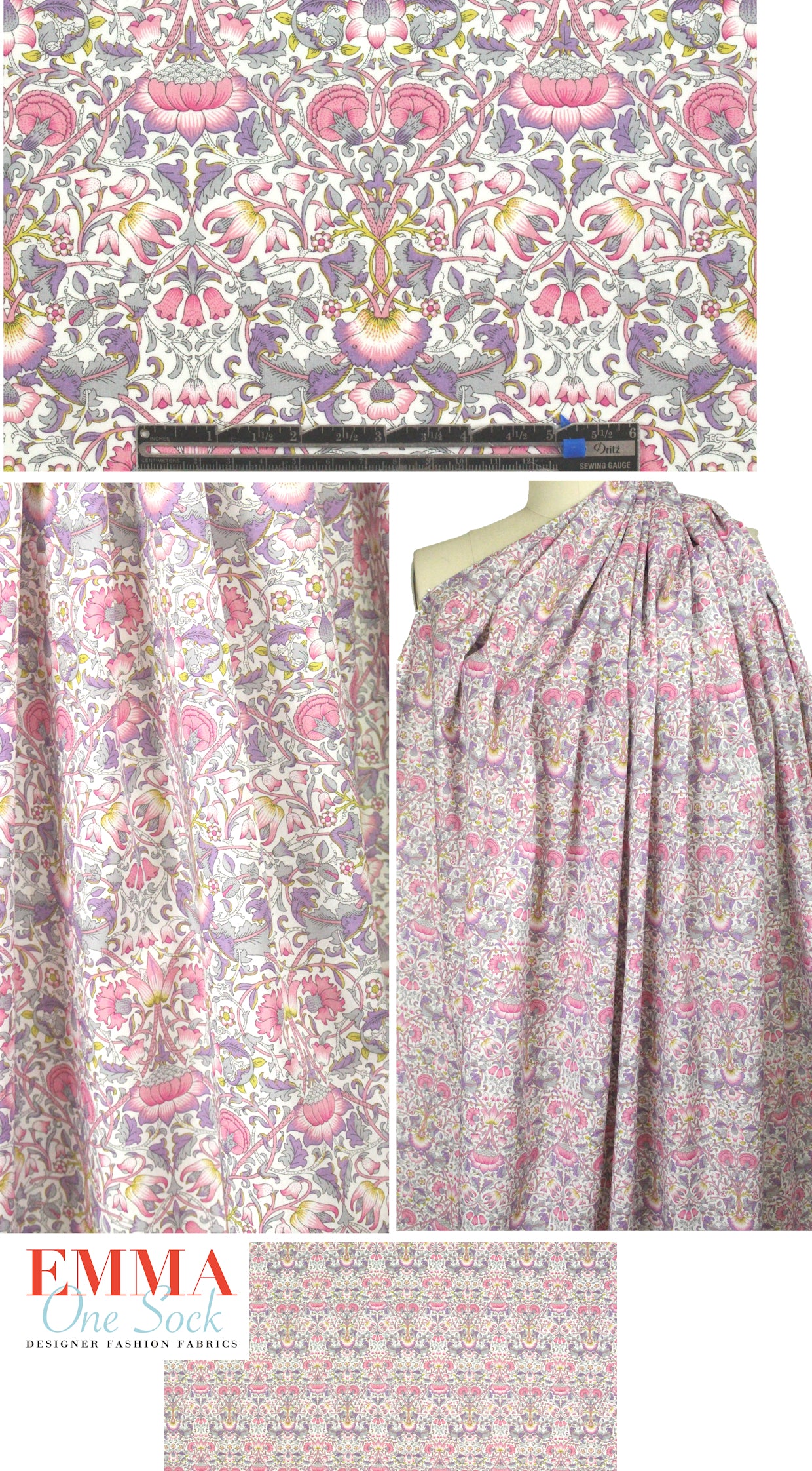 Liberty Art Fabrics: 'Lodden F' Tana lawn