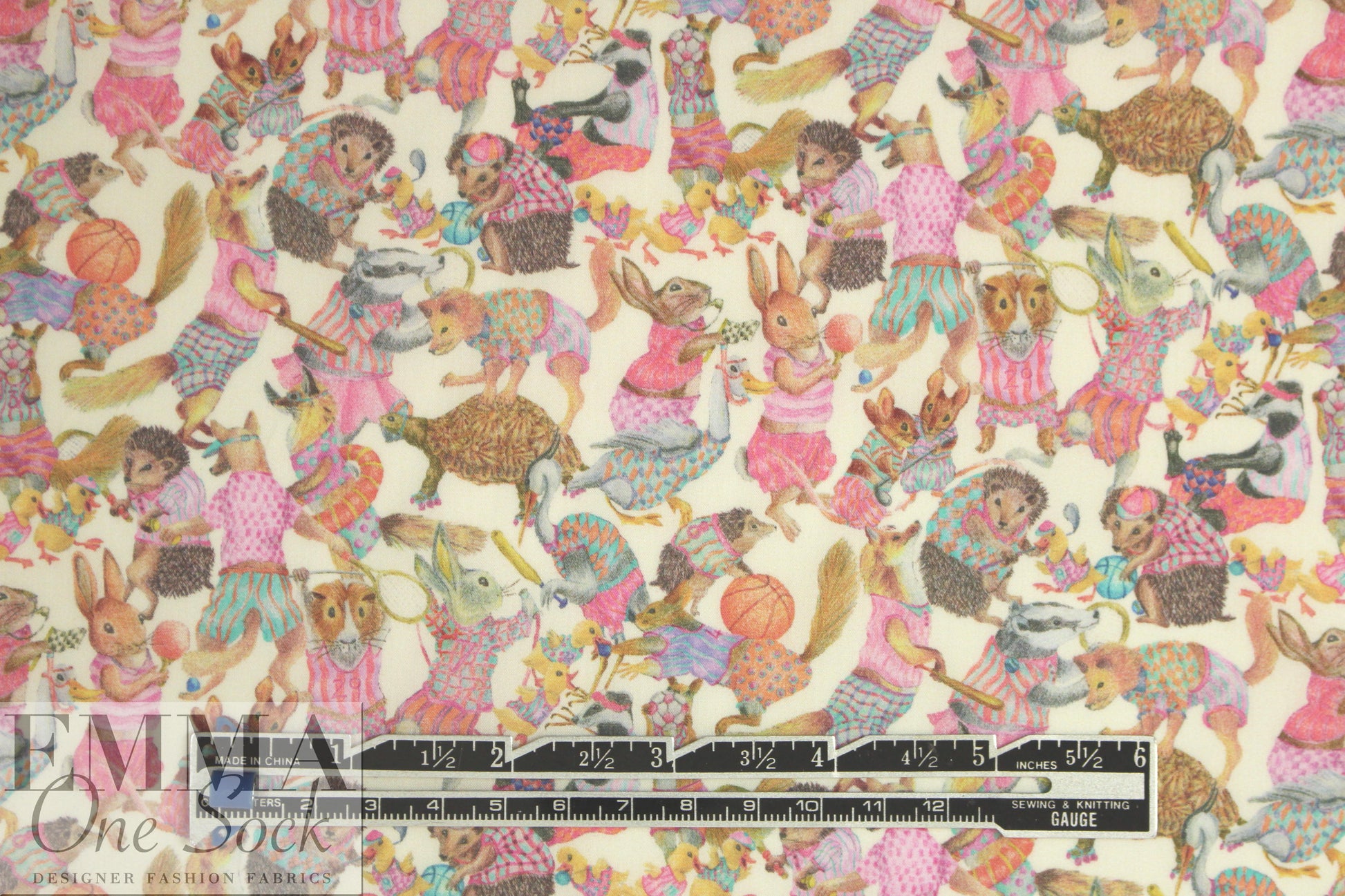 Liberty Art Fabrics: 'Hullabaloo - C' Tana lawn