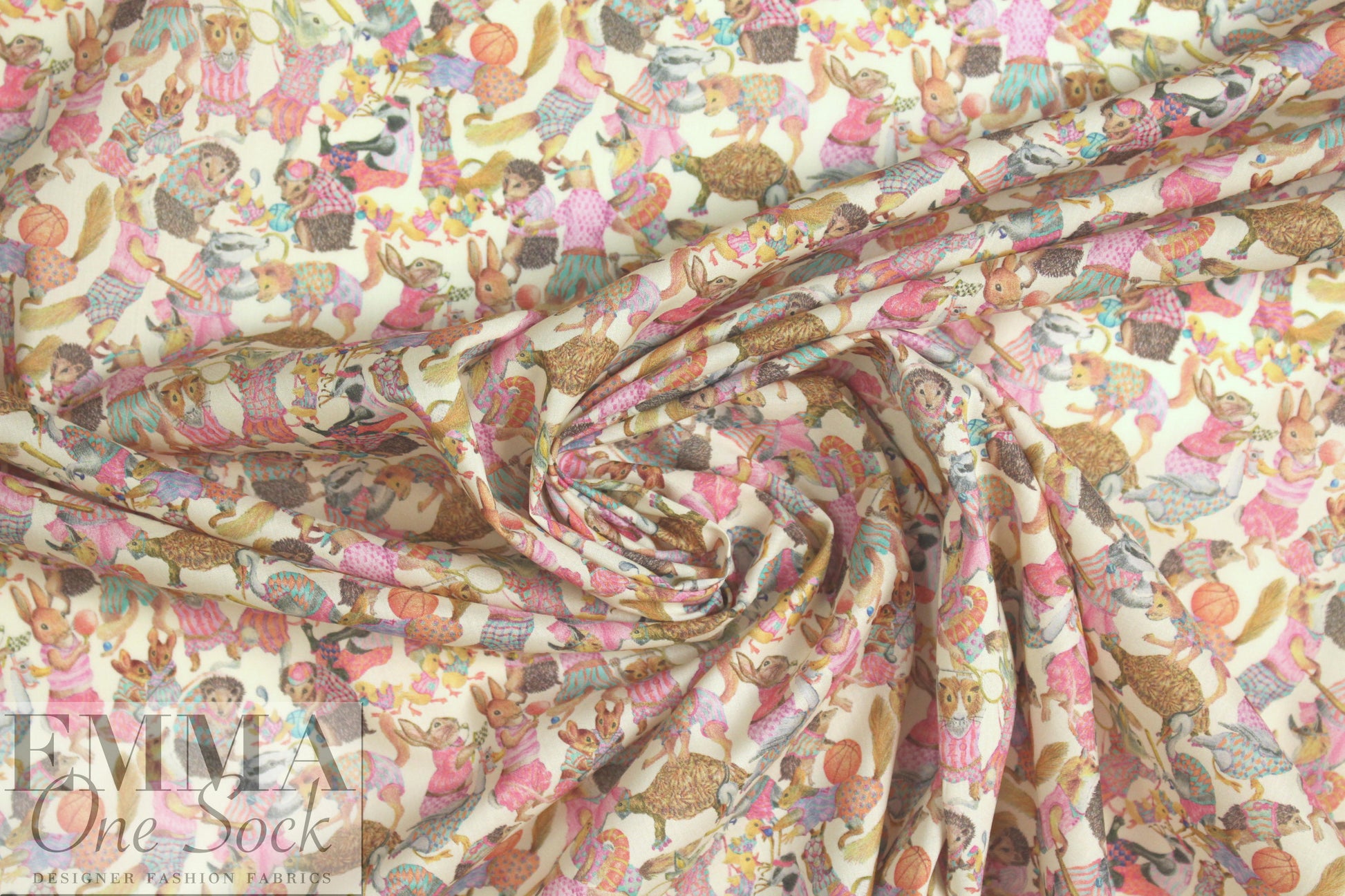 Liberty Art Fabrics: 'Hullabaloo - C' Tana lawn