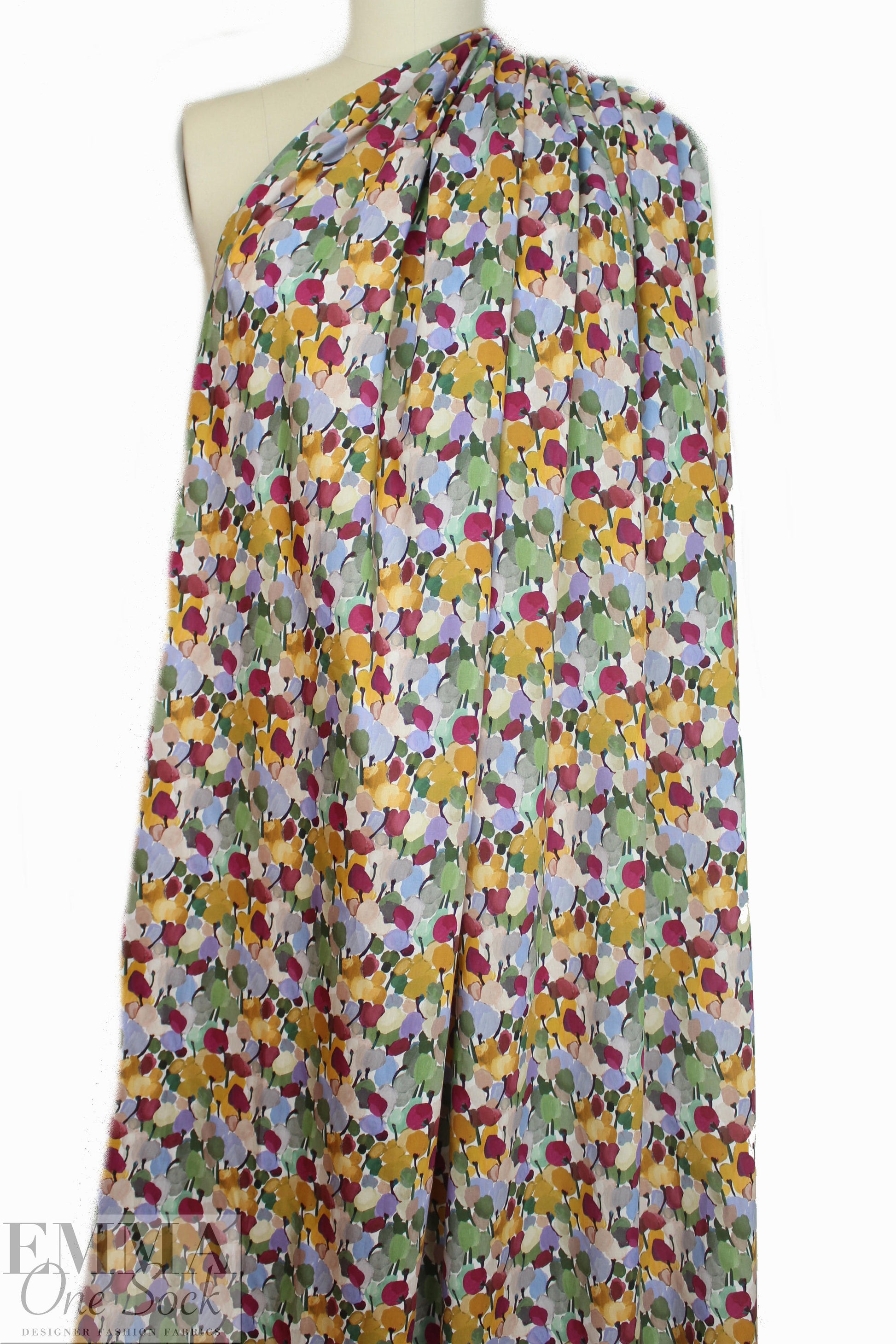 Liberty Art Fabrics: 'Tulip Fields - C' Tana lawn