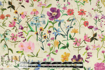 Liberty Art Fabrics: 'Linen Garden - A' Tana lawn 1.625 yd