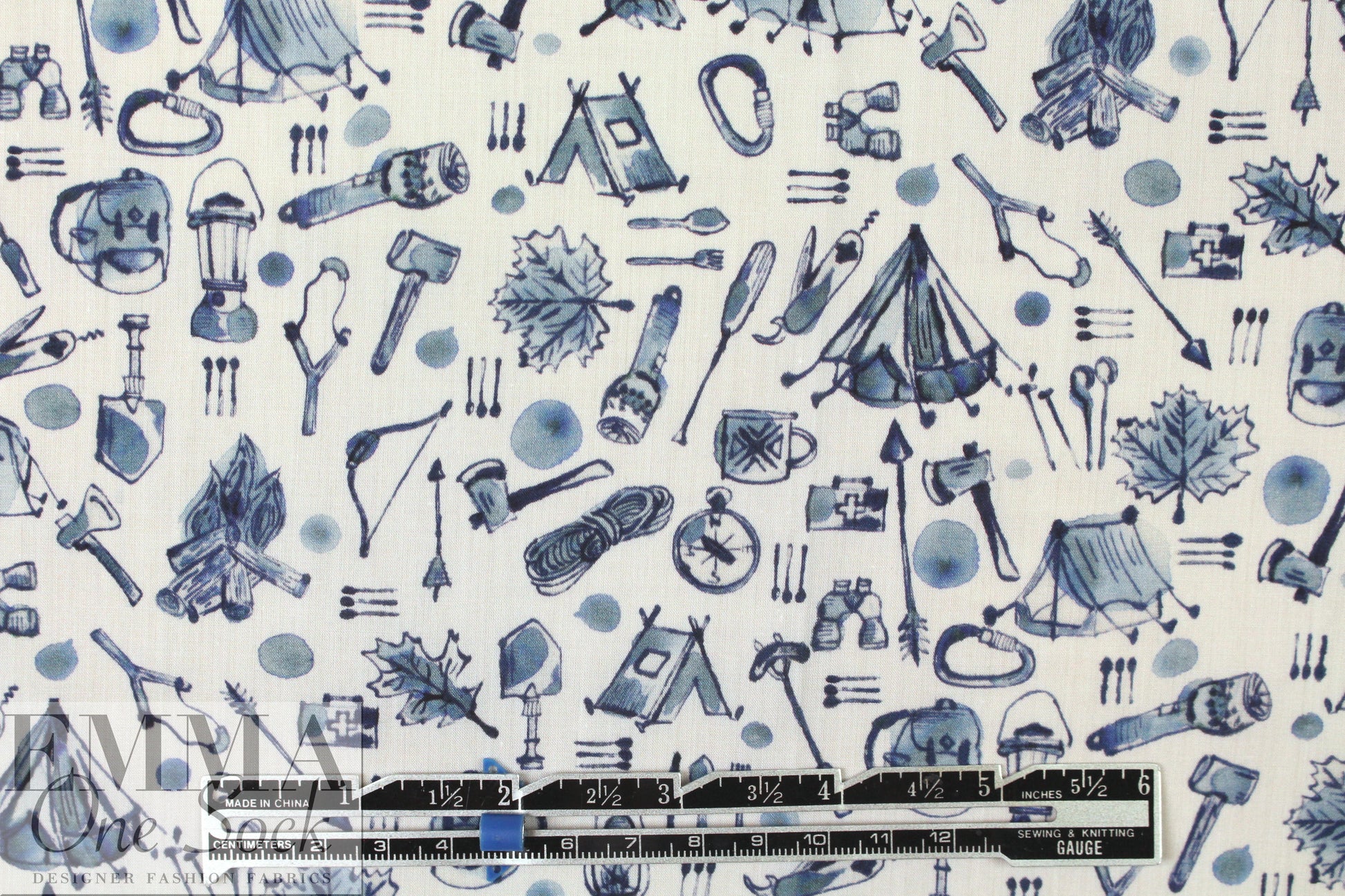 Liberty Art Fabrics: 'Ernest's Adventure - A' Tana lawn 2 yd