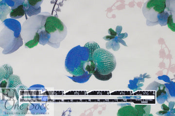 Liberty Art Fabrics: 'Orchid Festival - B' Tana lawn 2 yd