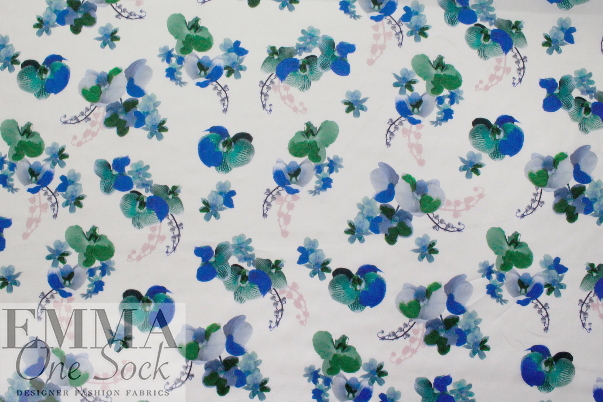 Liberty Art Fabrics: 'Orchid Festival - B' Tana lawn 1.375 yd